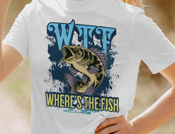 A Designer Reviews WTF Where's the Fish PNG for Graphics and T-Shirt Designs