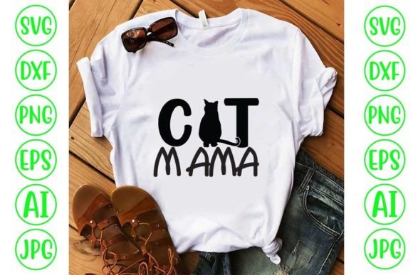 A Real Designer's Review of Cat Mama SVG Graphics for T‑Shirt Projects