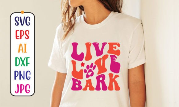 A Review of Live Love Bark Retro SVG File for Graphic Sellers