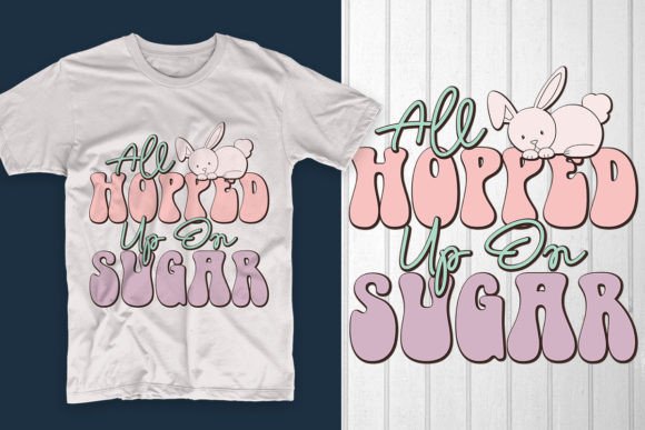 A Sugar-Fueled Easter Graphic for T-Shirt Designs & Campaigns