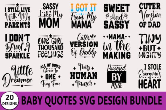 Baby Quotes SVG Bundle: A Practical Design Review for Real Projects