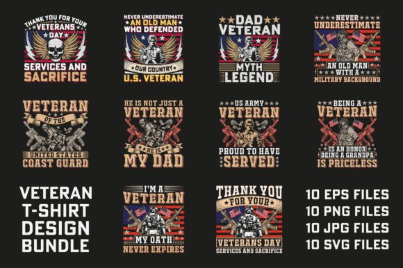 Evaluating a Veteran T-Shirt Design Bundle for Your Graphics Business