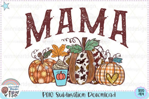 Mama Fall Pumpkin Spice: A Cozy Seasonal Embroidery File