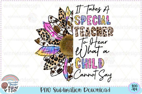Teacher Thankful Grateful Blessed Flower Graphics for T-Shirt Designs